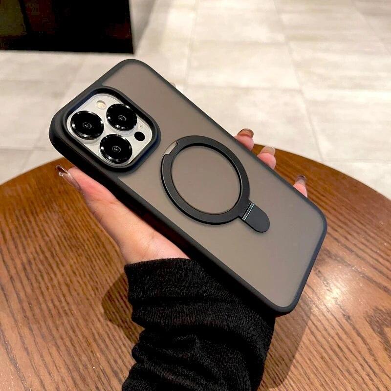 iPhone Kickstand Matte Cases (360 Rotating Stand)