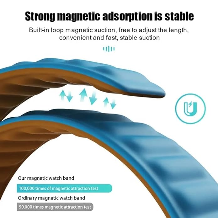 Magnetic Leather Band
